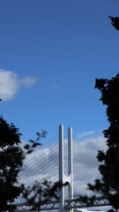 higashi kobe bridge taken from sunshine warf KOBE with clear sky