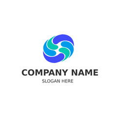 Modern creative logo design that is suitable for use as company branding