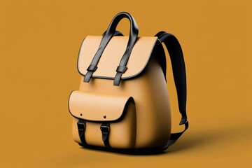 Stylized drawing of a backpack with minimal details, symbolizing a traveler's essentials