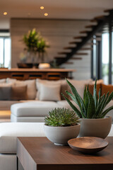 Fototapeta premium High-class, luxurious, comfortable, High-end interior living 