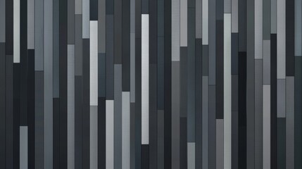 Obraz premium Vertical gray random tinted lines seamless pattern background 