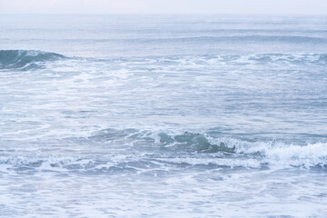 北海道の早朝の海