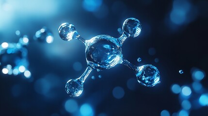 Visual Representation of Hydrogen Atoms Bonding