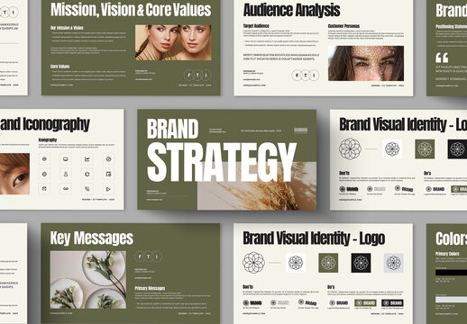 Brand Strategy Presentation Layout