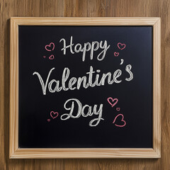 Obraz premium A chalkboard with a handwritten 