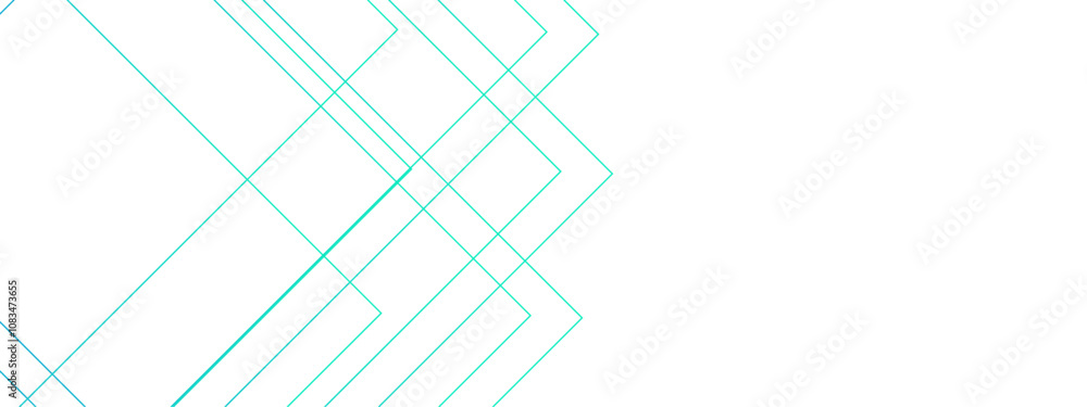 Poster white minimal blue line design. baseness technology concept design. future graphic geometric design.