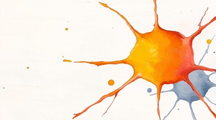 Obraz premium Vibrant Artistic Representation of Cancer Cells with Unique Shapes and Colors, Ideal for Educational and Informational Purposes in Health and Science Contexts