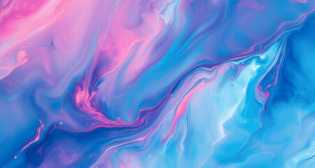 Obraz premium deep blue abstract fluid background 