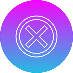 Obraz premium Cross Icon