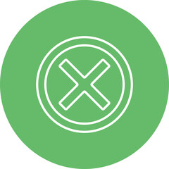 Obraz premium Cross Icon