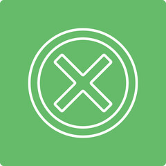 Obraz premium Cross Icon