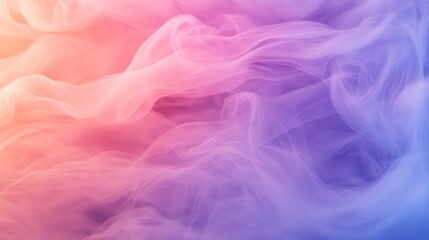 Obraz premium Abstract Swirling Purple and Pink Smoke