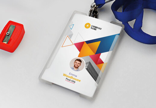 Abstract Creative Business Identity Card Design Layout