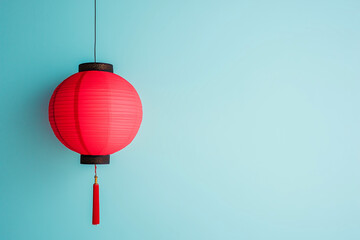 Obraz premium Chinese Lantern, Chinese New Year, copyspace