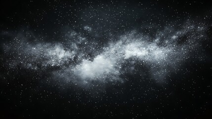 Obraz premium Background space galaxy star, Black background with a white grunge texture