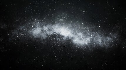 Obraz premium Background space galaxy star, Black background with a white grunge texture