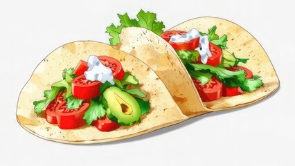 grilled chicken with vegetables in the dish 