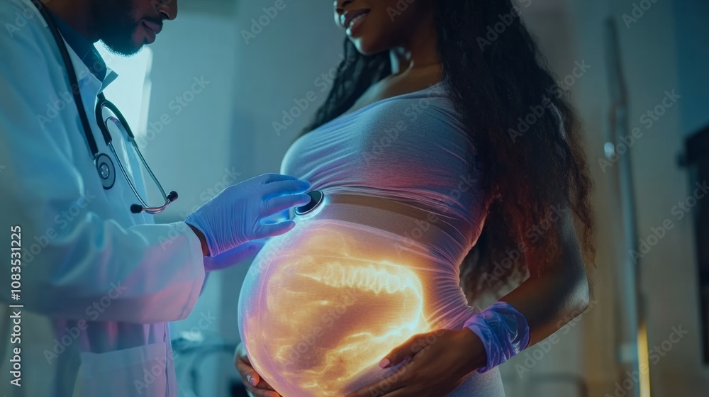 Poster the birth of the next generation artificial intelligence. humanoid artificial intelligence