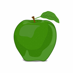 Apel Fruit Vector Image And Illustration