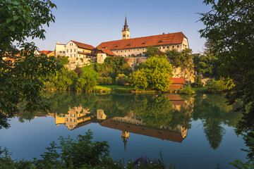Obraz premium In the centre of Novo Mesto