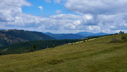 Riding Motorcycles into the Carpathian Mountains, Romania