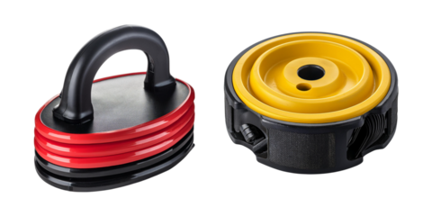 Versatile Fitness Equipment for Home Workouts, isolated on transparent background