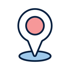 Icon for locating stores or delivery destinations