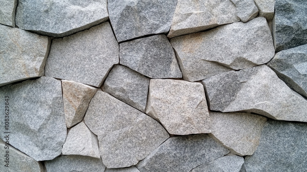Aufkleber textured gray rock surface with natural patterns and variation in shades, perfect for architectural,