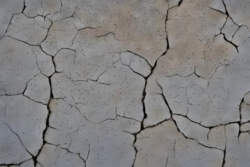 Fototapeta premium Rough concrete texture a highly detailed close-up of weathered concrete with visible cracks rough, Ai Generated