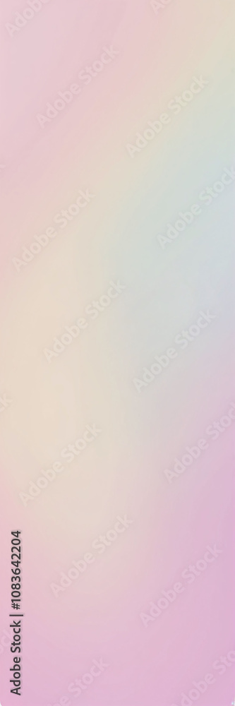 Aufkleber soft gradient pattern in pastel hues smooth and minimalistic