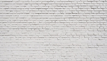 Obraz premium White Brick Wall with Natural Shadows