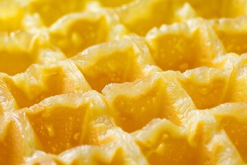 Golden Waffle Texture