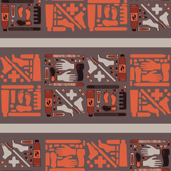 Sole Searching Endless Feet Repeat Pattern Design