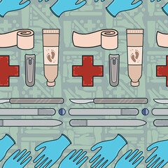 Sole Searching Endless Feet Repeat Pattern Design