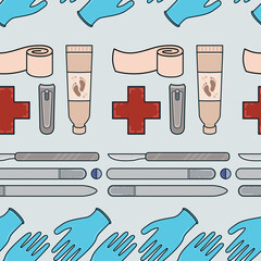 Sole Searching Endless Feet Repeat Pattern Design