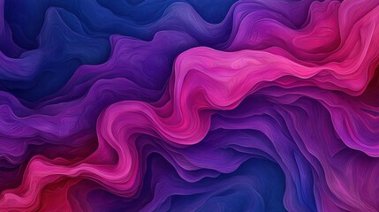 Obraz premium Abstract Purple Pink Swirls Fluid Wave Background Texture