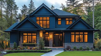 House exterior painting with neutral tones, focusing on curb appeal and resale value