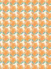 Vector Flower Pattern Background