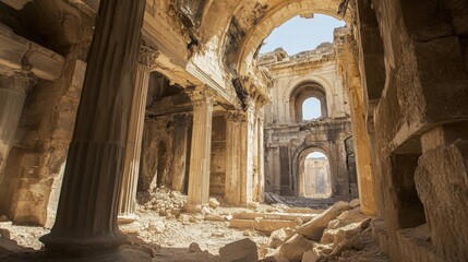After the war, the destruction of cultural heritage sites can lead to the loss of a nation's history.