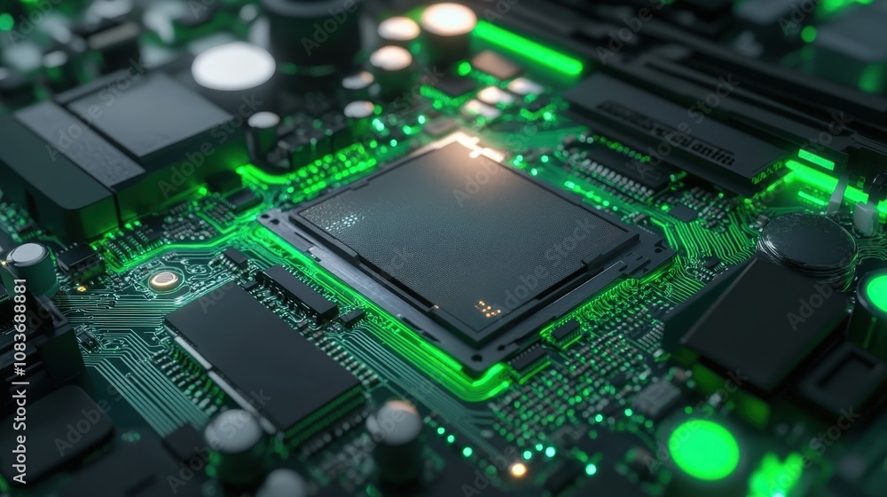 Poster inside view of a gaming console with circuit boards and components, showing the technical intricacie