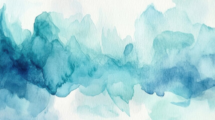 Naklejka premium Plain watercolor background of large washes in neutral colors for graphic design or wallpaper.