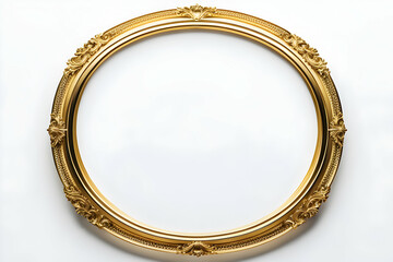 Obraz premium Luxury gold border frame copy space area