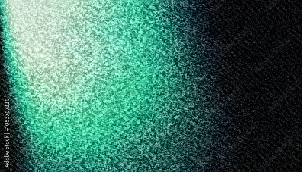 Poster vibrant gradient textured background in aqua and black tones. perfect for modern design, technology 