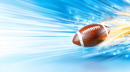 Abstract American football backgrounds with glowing effects, textures, and dynamic compositions