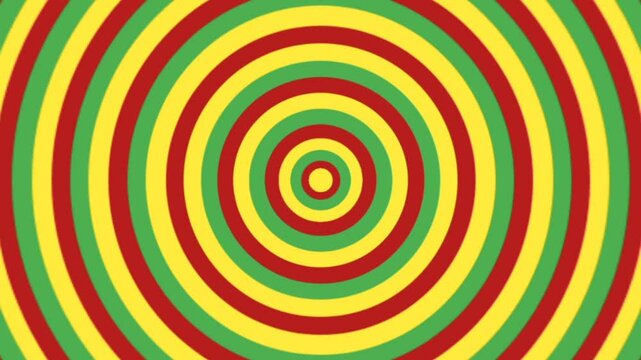 moving rainbow circle for monitor screen decoration, computer bright colors