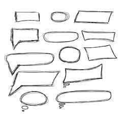 Obraz premium Chat box illustration, vector 2D, talk, comic