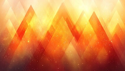 Naklejka premium Abstract Background with Geometric Shapes and Glittering Effect