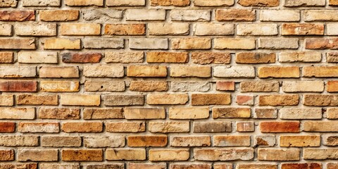 Naklejka premium Old Brick Wall Texture, Brown Brick, Brick Wall