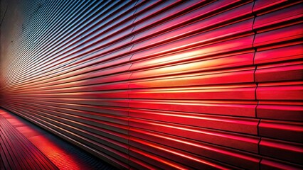 Fototapeta premium Abstract Red and Black Gradient Pattern on Sleek Modern Background for Urban Exploration Photography