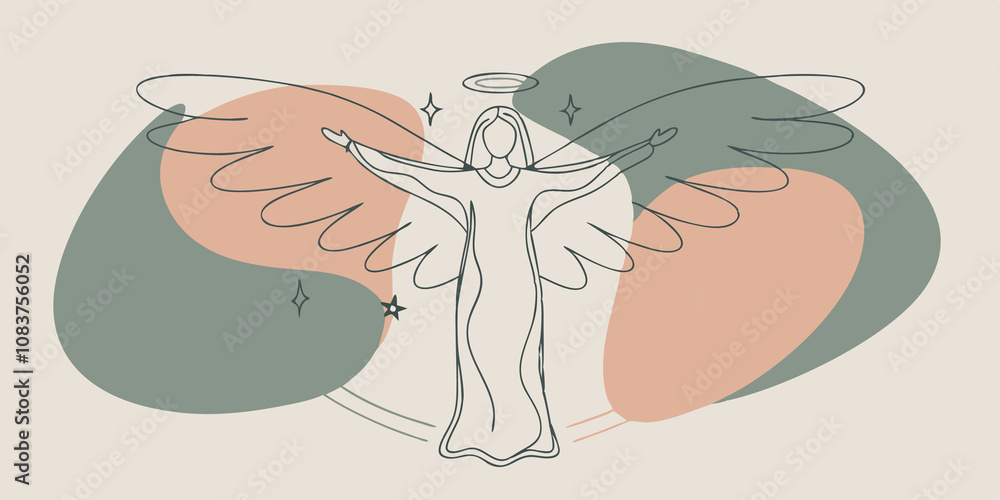 Poster ethereal glow imagine a luminous figure hovering above the ground surrounded by an aura of soft ligh